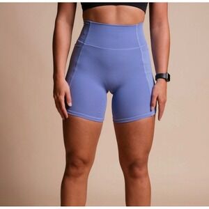 P'tula Yvette Short‎ Periwinkle Blue Purple